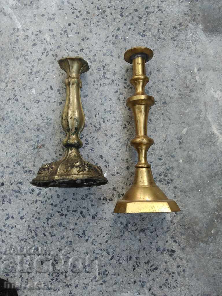Auction Old candlesticks Auction Old candlesticks