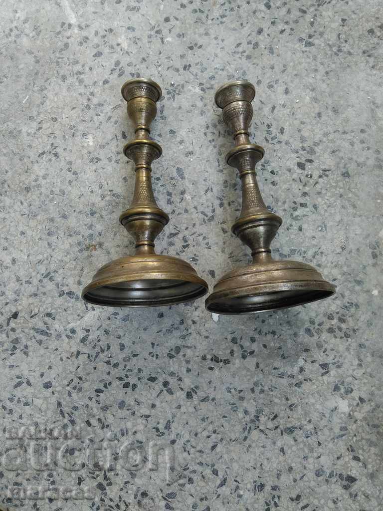 Old candlesticks Old candlesticks