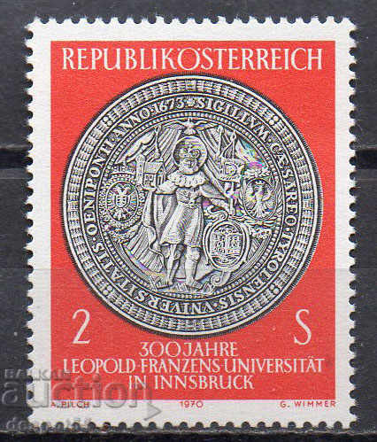 1970. Austria. Innsbruck Universitatea "Leopold și Franz."