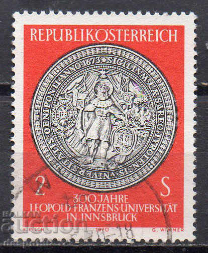 1970. Austria. Innsbruck Universitatea "Leopold și Franz."