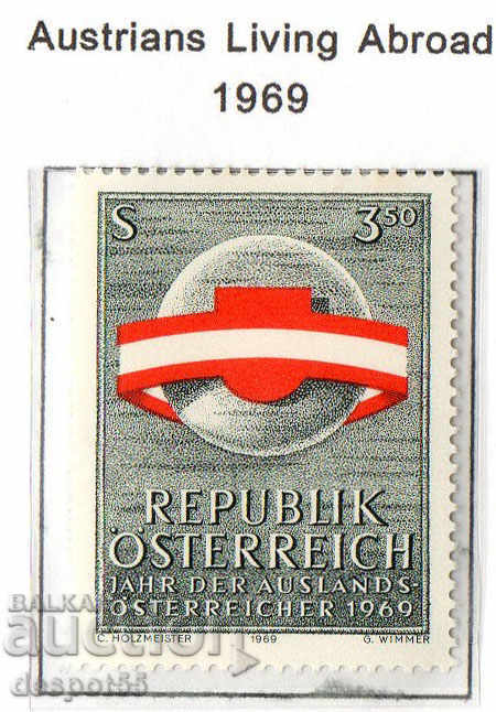 1969. Austria. Year of Austrian emigrants.