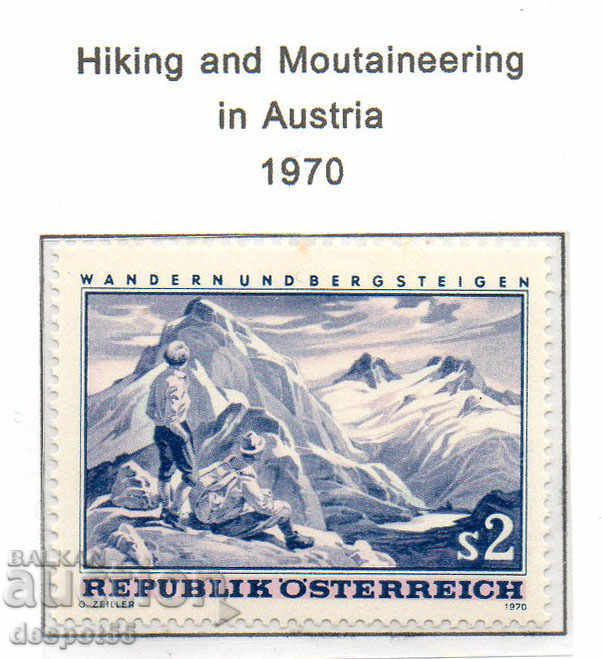 1970. Η Αυστρία. Πεζοπορία και ορειβασία.