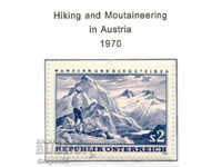 1970. Austria. Drumeții și alpinism.