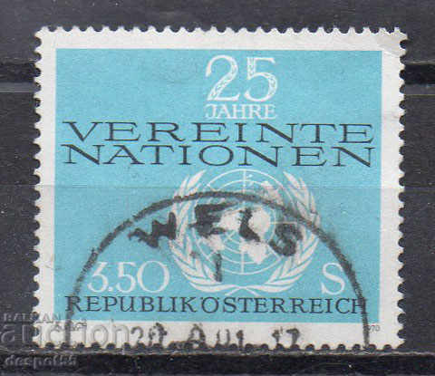 1970. Austria. 25th UN.