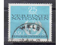 1970. Austria. '25 ONU.
