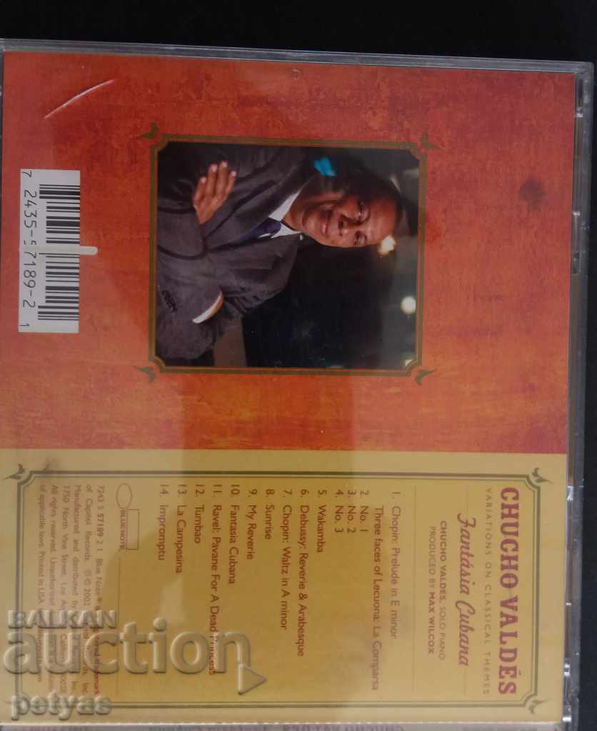 Auction SD - Chucho Valdes - Fantasia Cubana Auction SD - Chucho Valdes - Fantasia Cubana