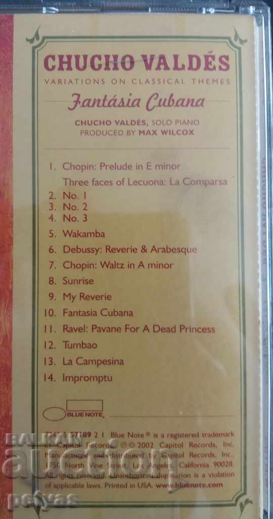 Delivery of SD - Chucho Valdes - Fantasia Cubana Delivery of SD - Chucho Valdes - Fantasia Cubana