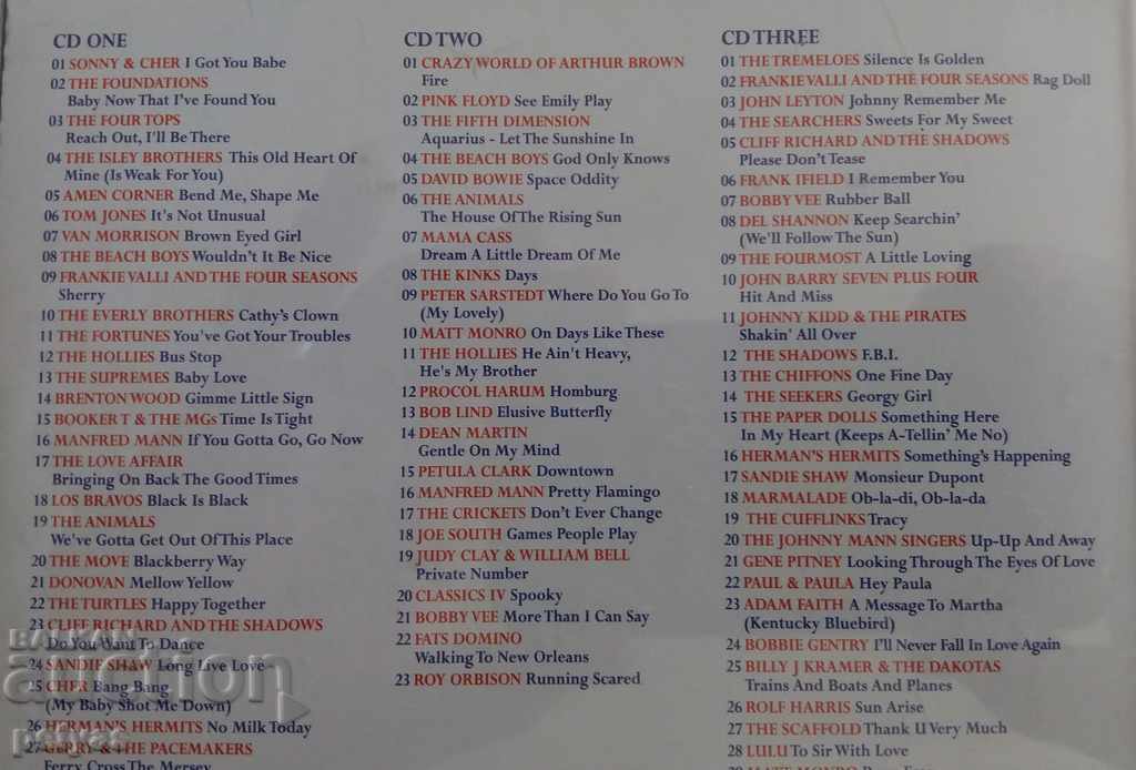 SD - I LOVE SIXTIES - 3 CDs with price 18.50 BGN | € 9.46 SD - I LOVE SIXTIES - 3 CDs with price 18.50 BGN | € 9.46