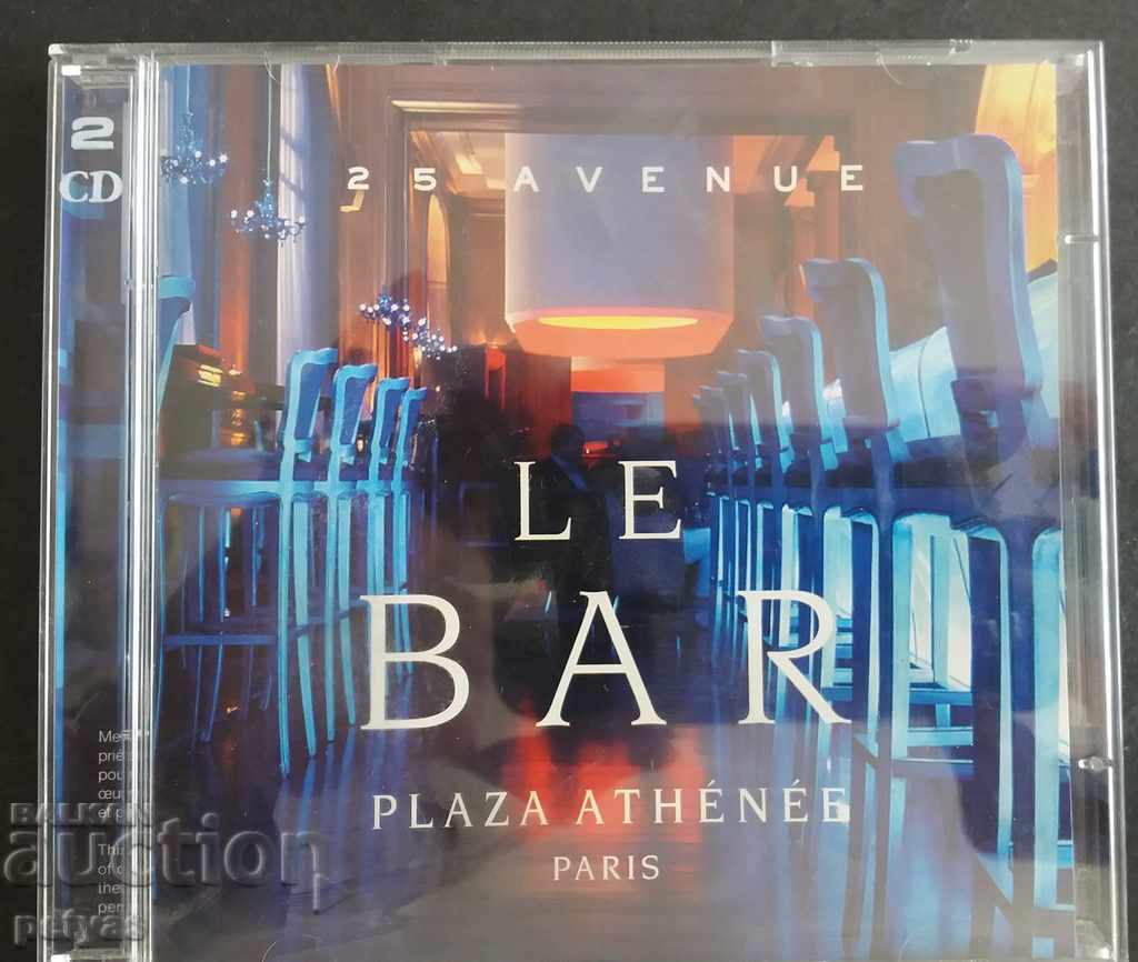 2 SD -25 Avenue le BAR Plaza Athenee Paris -2 discs