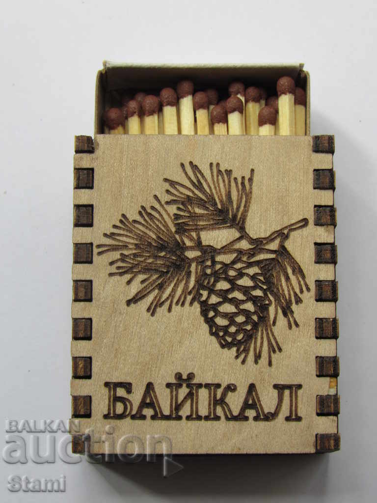 Authentic match magnet from Lake Baikal, Russia-series-2