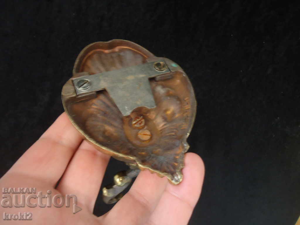 Италиански аплик за осветително тяло кон CHIARINI бронз - 6 Италиански аплик за осветително тяло кон CHIARINI бронз - 6