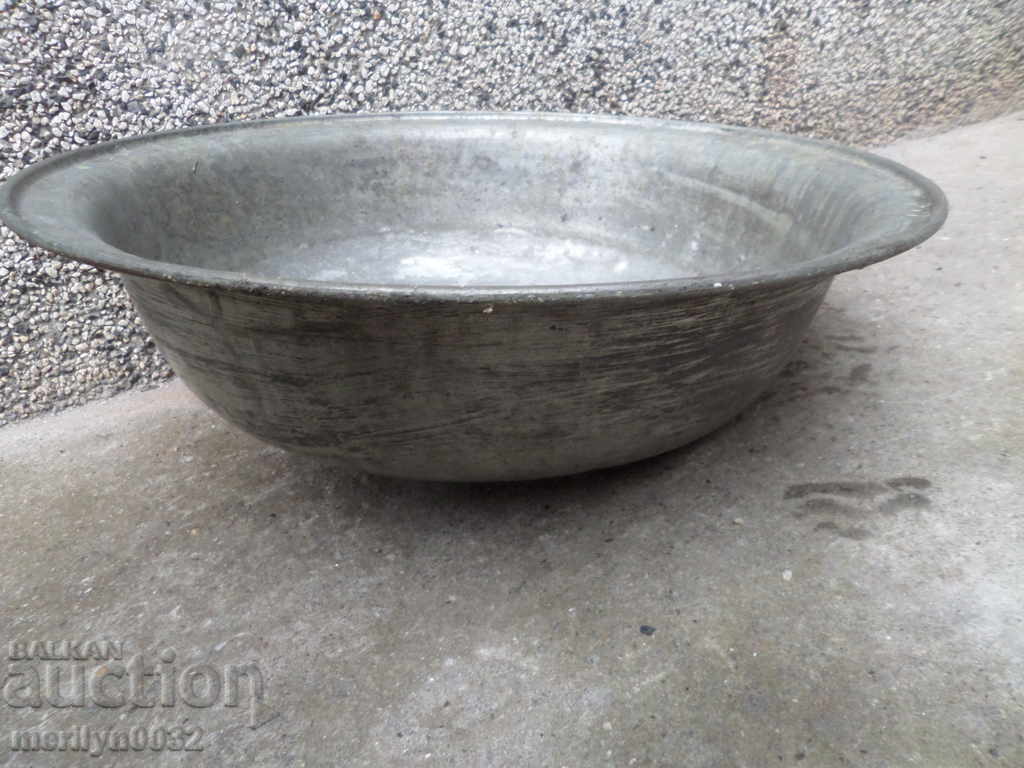 Licitație castron stanat, oală de cupru, cupru pan Licitație castron stanat, oală de cupru, cupru pan