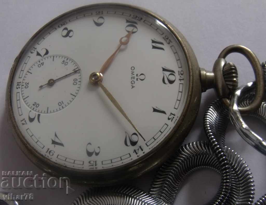 Аукцион джобен часовник-OMEGA-ОМЕГА Аукцион джобен часовник-OMEGA-ОМЕГА