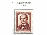 1971. Австрия. Д-р Август Нилирих, учен - ботаник.
