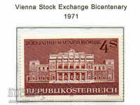 1971. Η Αυστρία. Χρηματιστήριο της Βιέννης.