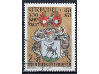 1971. Austria. Kitzbuehel - 700 de ani a orașului.