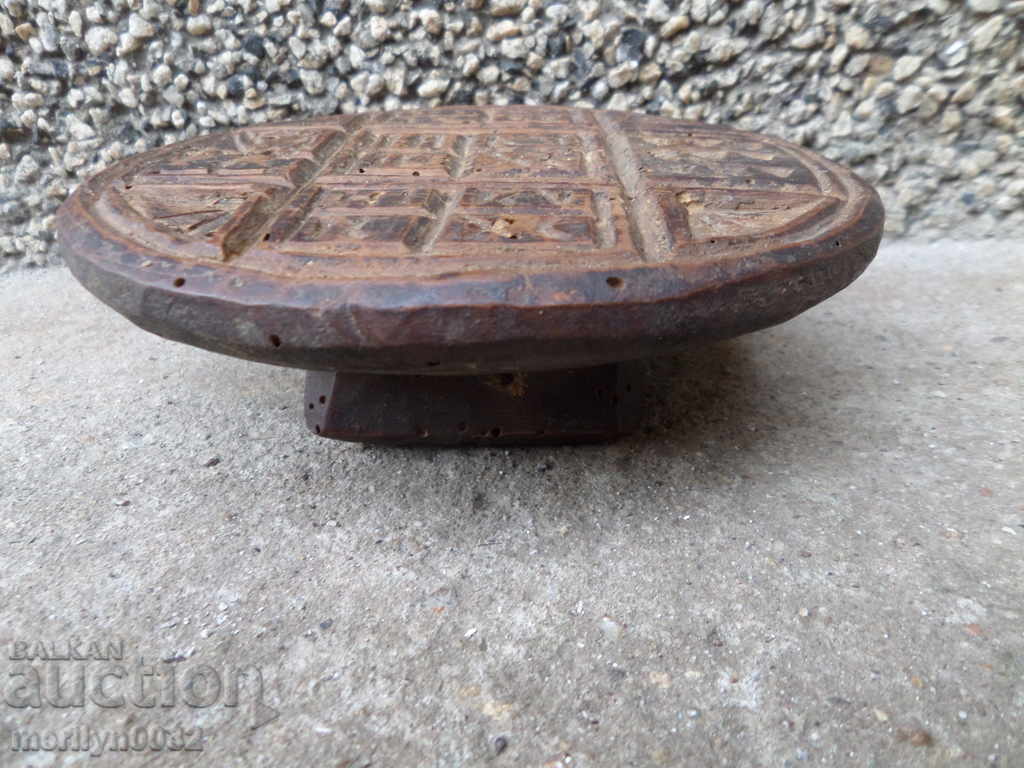 Communion bread stamp for ritual bread, wooden, LARGE with price 137.00 BGN | € 70.05