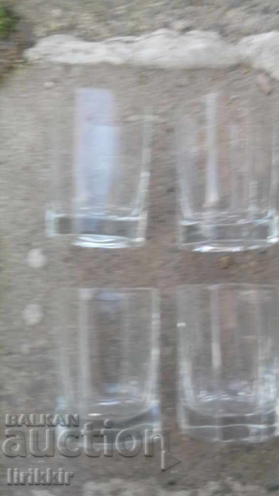 Лот стъклени  чаши