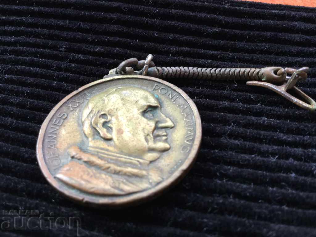 Δημοπρασία Μετάλλιο Προέδρου Κένεντι και ο Πάπας Ιωάννης 23 του Βατικανού το 1963 Δημοπρασία Μετάλλιο Προέδρου Κένεντι και ο Πάπας Ιωάννης 23 του Βατικανού το 1963