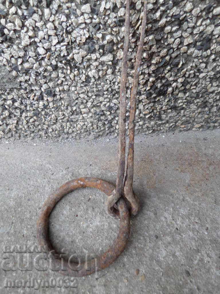 Wrought iron gypsy ring - 5 Wrought iron gypsy ring - 5