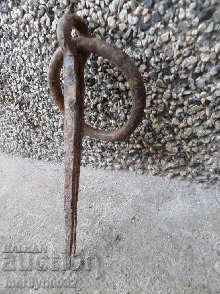 Wrought iron gypsy ring - 6 Wrought iron gypsy ring - 6