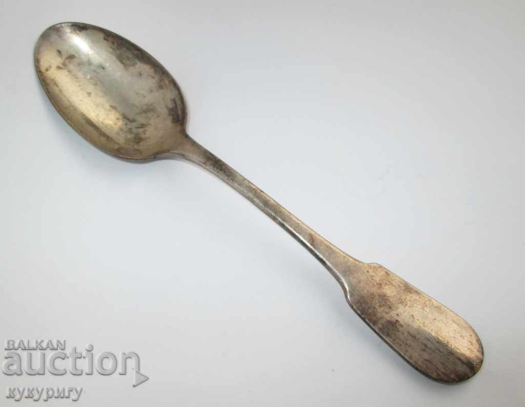 An old silver christmas spoon CHRISTOFLE from Air France