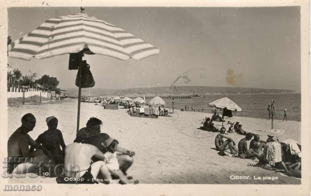 Postcard - Obzor, Beach