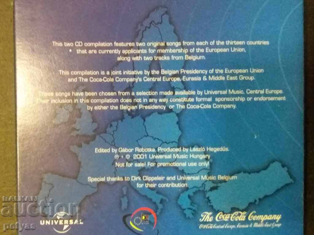 CD - SOUNDS LIKE ... A NEW EUROPE (2 CDs) with price 7.50 BGN | € 3.83