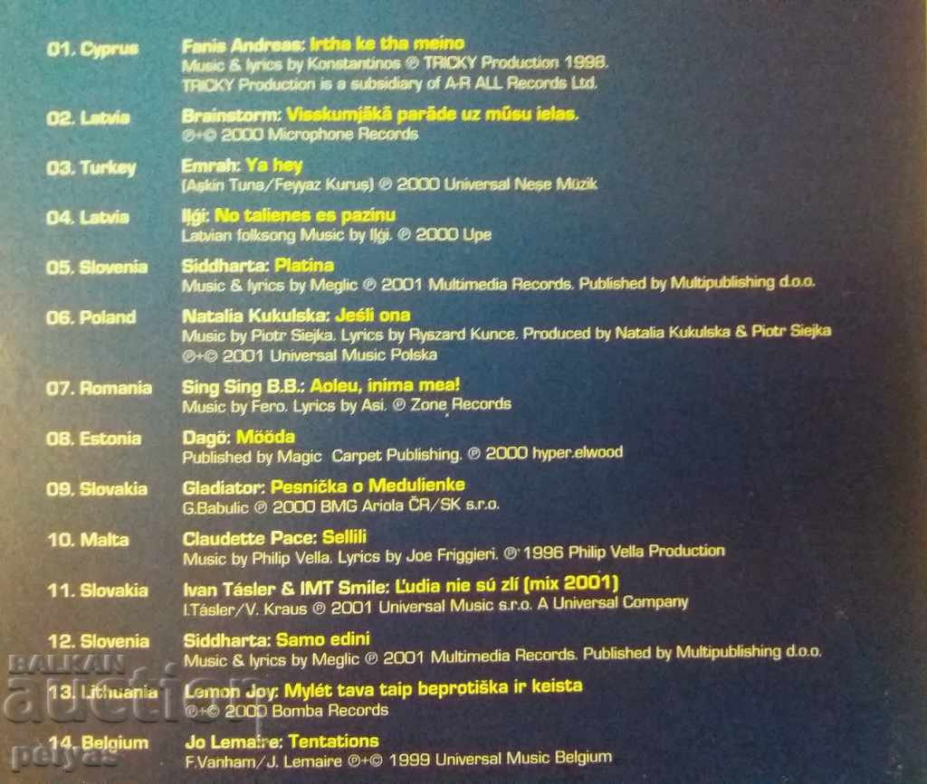 CD - SOUNDS LIKE ... A NEW EUROPE (2 CDs) - 5