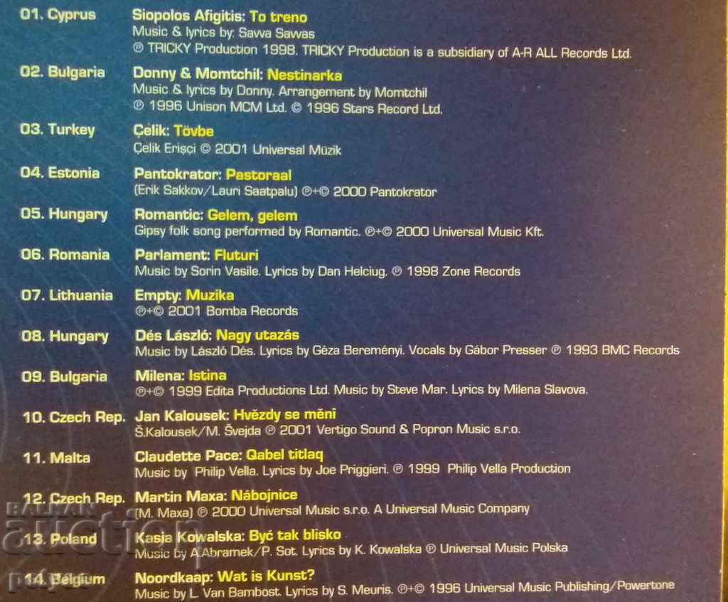 CD - SOUNDS LIKE ... A NEW EUROPE (2 CDs) - 6