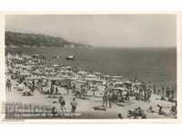 Ταχυδρομική κάρτα - Θέρετρο Βάρνα, Η παραλία