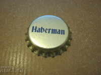 Beer. Beer caps. Habermann