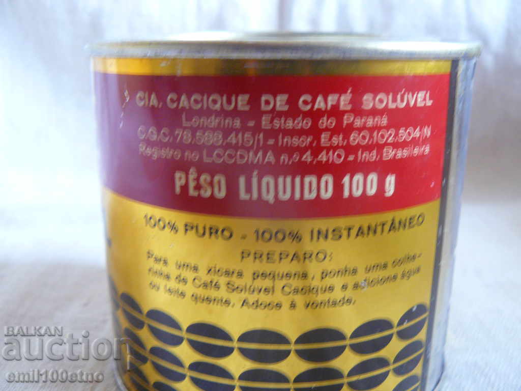 Matale παλιό κουτί του καφέ Βραζιλίας με τιμή 6.00 BGN | € 3.07 Matale παλιό κουτί του καφέ Βραζιλίας με τιμή 6.00 BGN | € 3.07