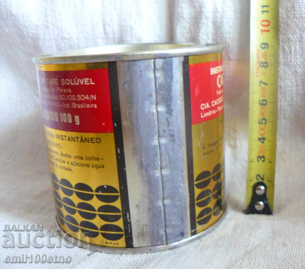 Matale παλιό κουτί του καφέ Βραζιλίας - 7 Matale παλιό κουτί του καφέ Βραζιλίας - 7
