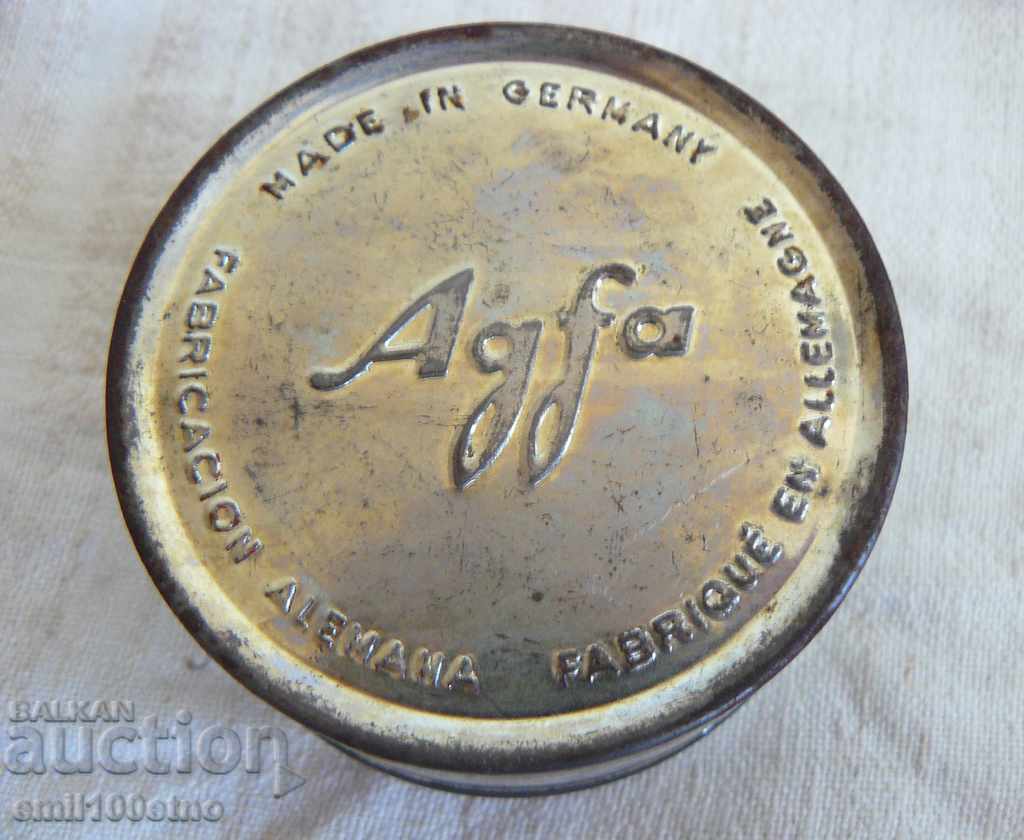 Παράδοση Matale παλιό κουτί από φιλμ AGFA