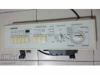 Electronic washing machine unit
