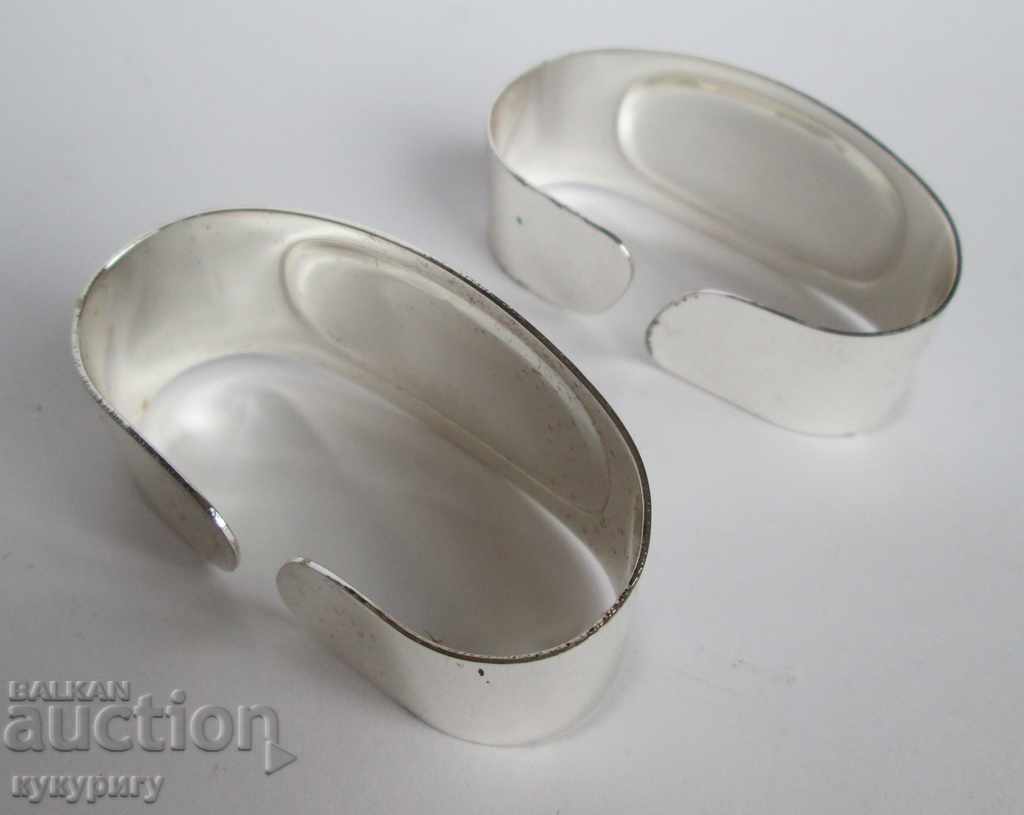 2 old unused silver-plated napkins WMF Germany - 5 2 old unused silver-plated napkins WMF Germany - 5