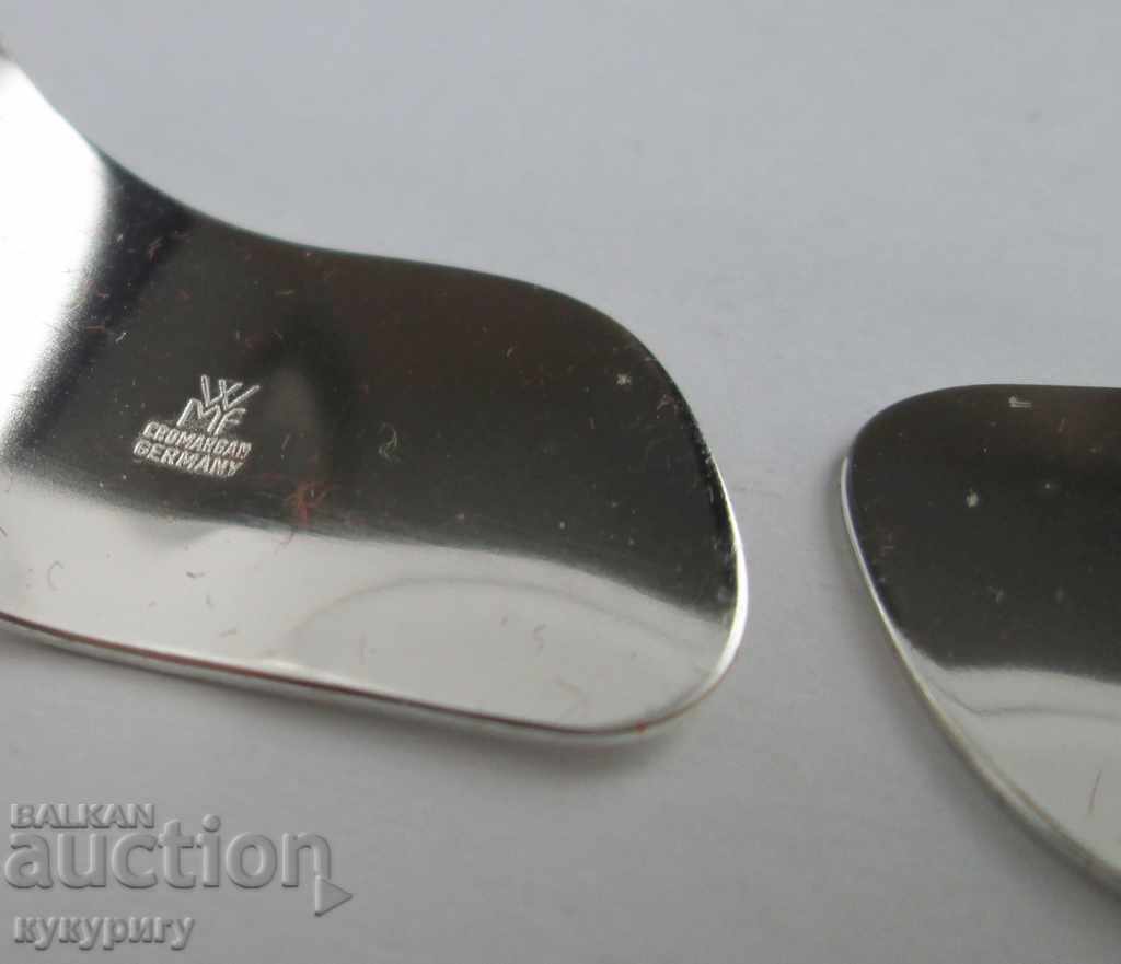 2 old unused silver-plated napkins WMF Germany - 6 2 old unused silver-plated napkins WMF Germany - 6