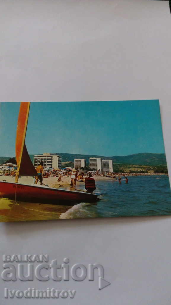 Καρτ ποστάλ Sunny Beach 1978