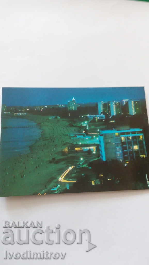 Postcard Sunny Beach 1978
