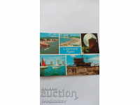 Пощенска картичка Слънчев бряг Колаж 1978