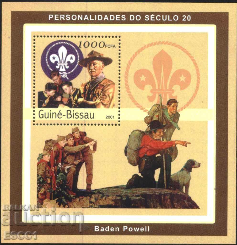 Clean Block Scout 2001 from Guinea-Bissau