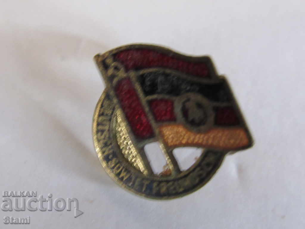 Badge: Deutsh sowjet freuhosh / German-Soviet friendship