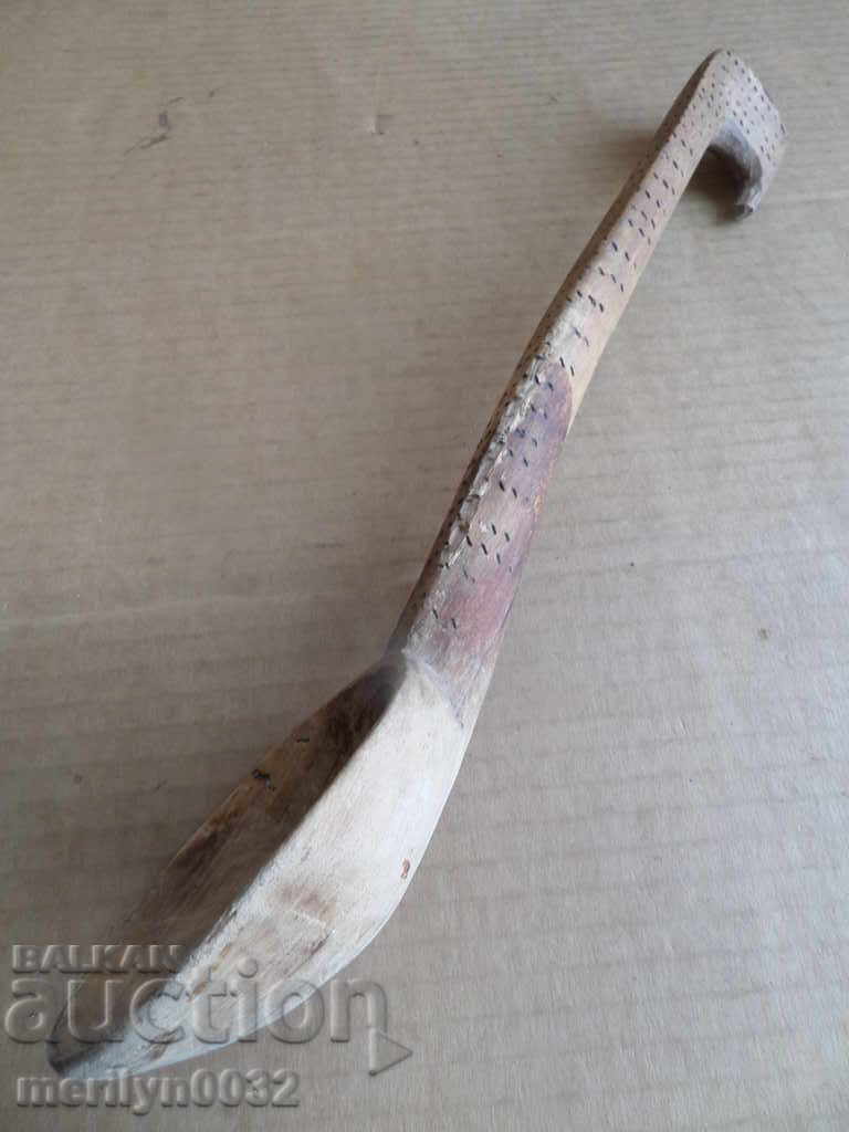 Παράδοση Πολλά παλιά ξύλινη κουτάλα, κουτάλα, ξύλινο