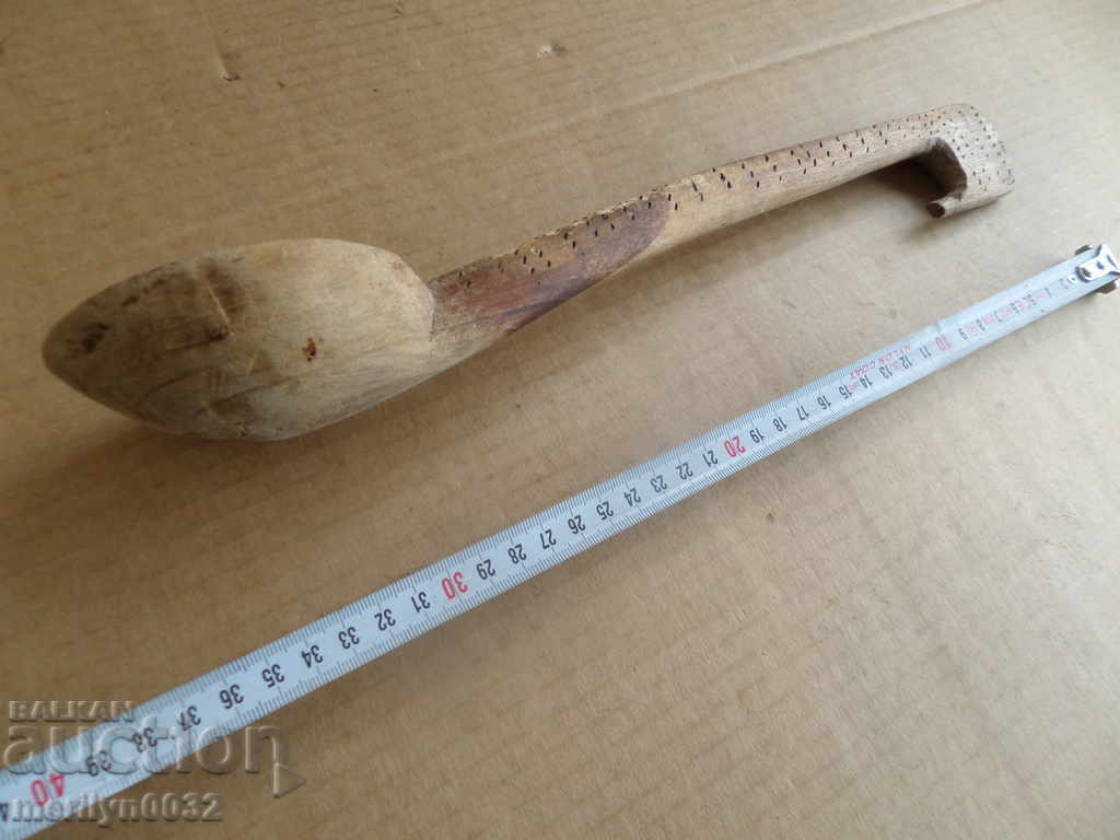 Πολλά παλιά ξύλινη κουτάλα, κουτάλα, ξύλινο - 5