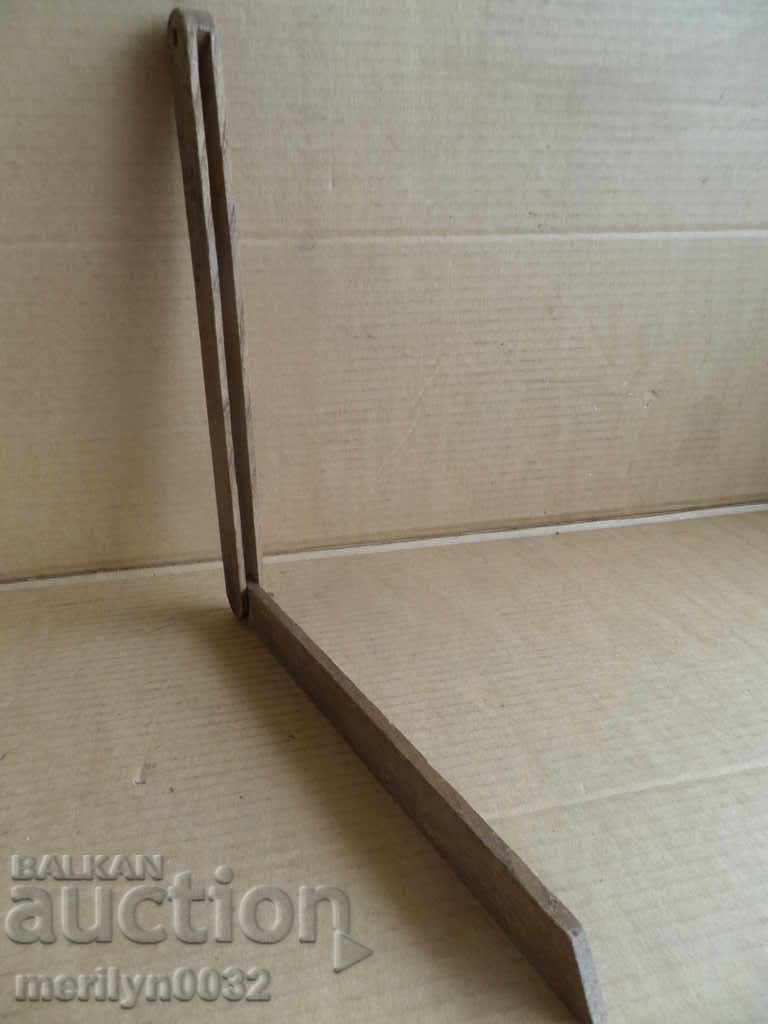Auction Old woodworking angle wooden tool Auction Old woodworking angle wooden tool
