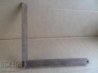 Old woodworking angle wooden tool