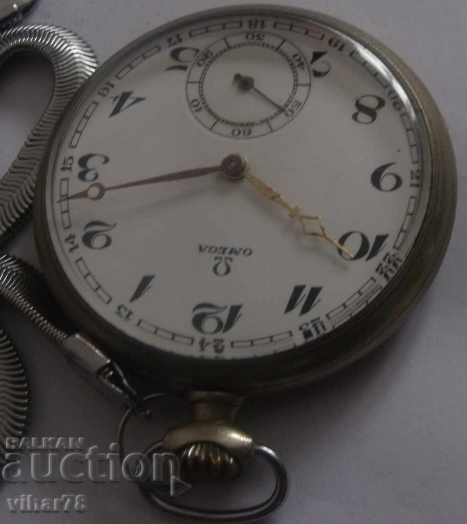 Auction  pocket watch-OMEGA-OMEGA