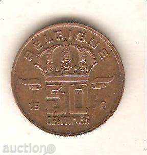 + Belgium 50 centimeters 1970 French legend