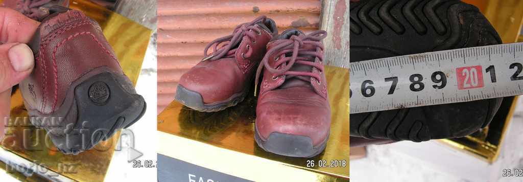 8855. CHILDREN LEATHER TIMBERLAND LEATHER SHOES AND with price 18.00 BGN | € 9.20 8855. CHILDREN LEATHER TIMBERLAND LEATHER SHOES AND with price 18.00 BGN | € 9.20